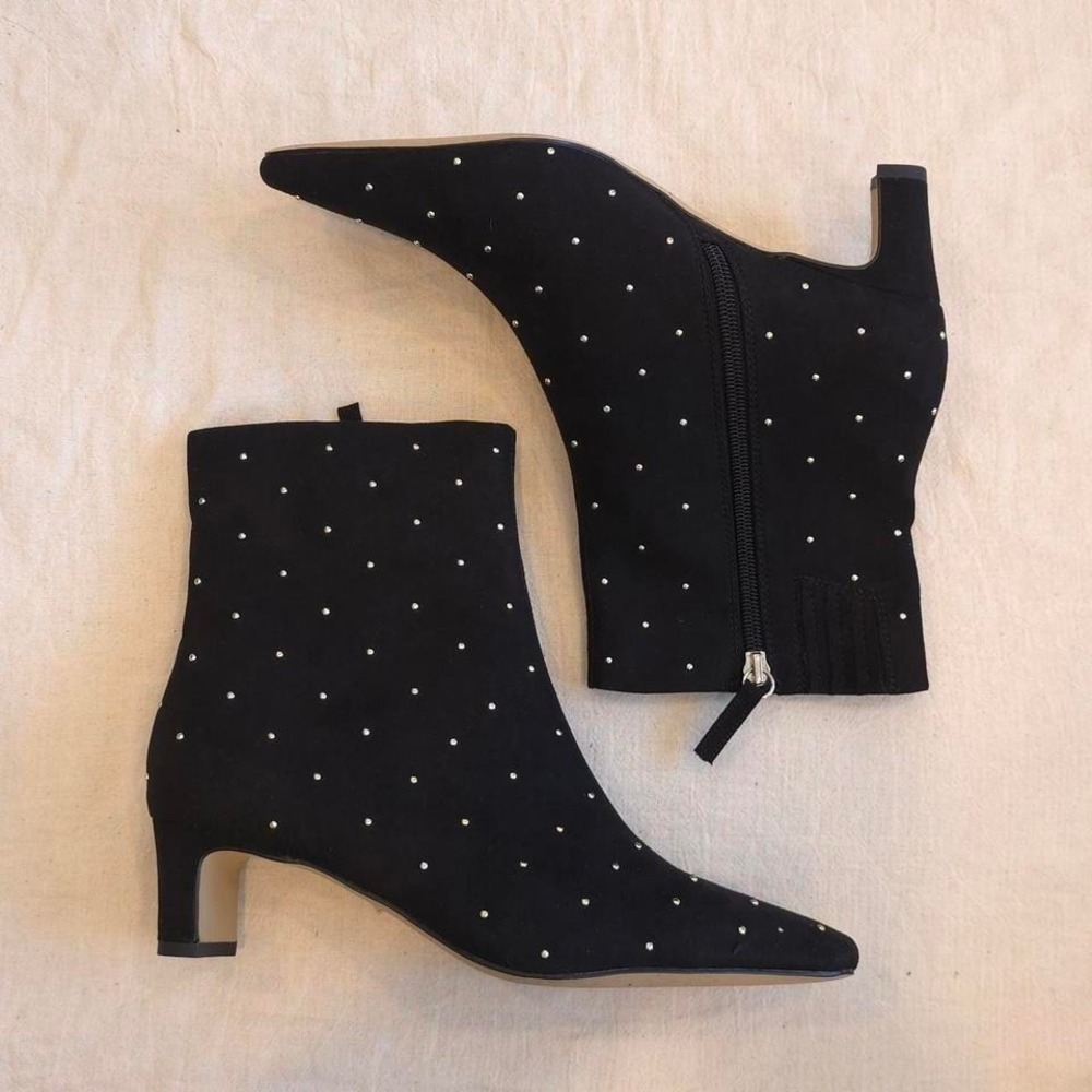 J.Crew Studded snip-toe booties - Size 8.5/ CO246